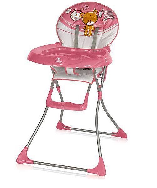 Стульчик для кормления Bertoni JOLLY (pink teddy bear) 